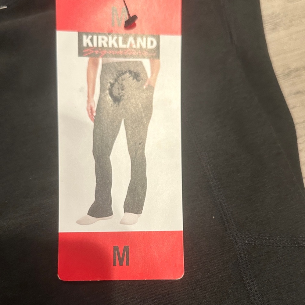 Kirkland Signature Black Ladies' Brushed Mini-Flare Pant